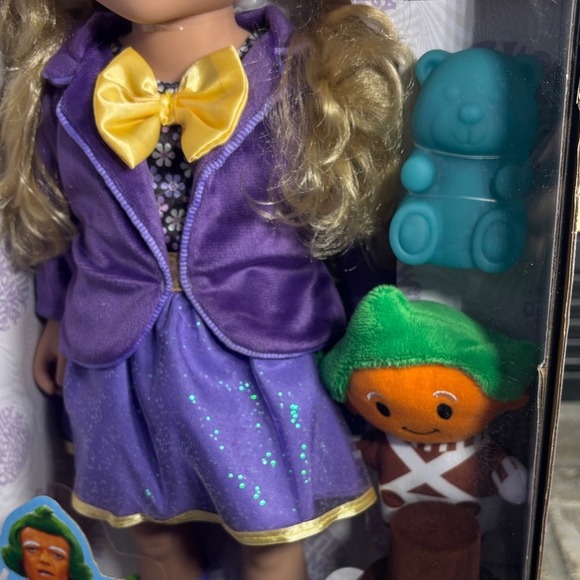 My Life As WILLY WONKA & THE CHOCOLATE FACTORY Blonde Hair 18" Doll GIFT NEW - Picture 4 of 11